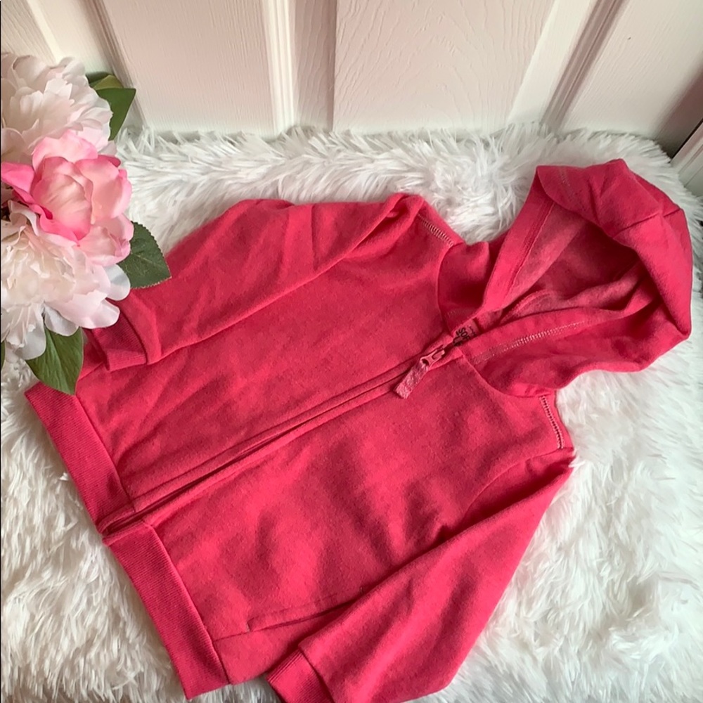 EUC Jumping Beans softest zip up fleece 18M